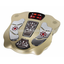 Low-frequency pulse electric acupuncture foot and calf massage machine